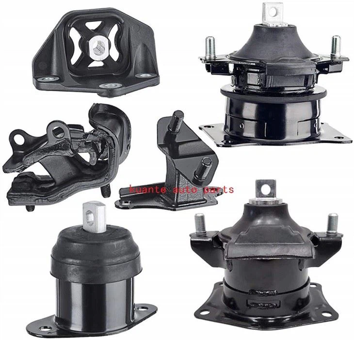 6 pcs Silnik samochodowy Silnik Trans Mount Zestaw fit For Honda Accord 2003-2007 2.4L