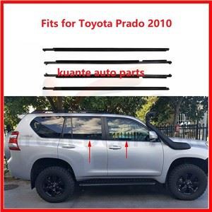 Czarny samochód na zewnątrz wykończenia okienne Pasek uszczelniający dla Toyota Prado 2010