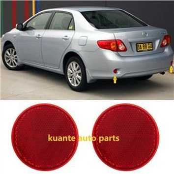 Czerwone okrągłe tylne światła zderzaka do Toyoty Corolla 2007-2009
