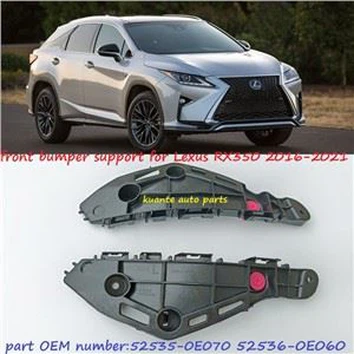 Uchwyt zderzaka przedniego do Lexusa RX350 2016-2021 52535-0E070 52536-0E060