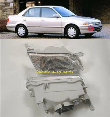 Jakościowe przednie światło samochodowe do Toyota Corolla 1995-1998 AE110 AE111 212-1181 81130-1E450 81170-1E320
