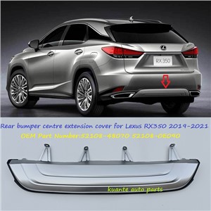 Osłona przedłużenia tylnego zderzaka do Lexusa RX350 2019-2021 52108-48070 52108-0E090