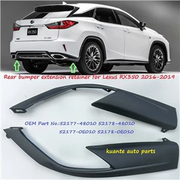 Element ustalający przedłużenia tylnego zderzaka do Lexusa RX350 2016-2019 52177-48010 52178-48010
